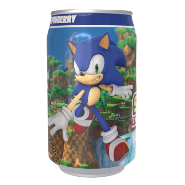 Kawaji Sonic the Hedgehog: Spinberry - Blueberry 330 ml x 12 st