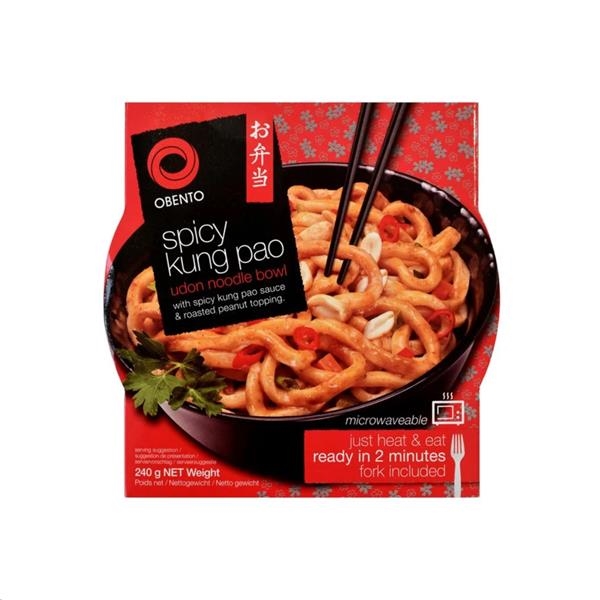 Obento Spicy Kung Pao Udon Bowl 240 gr x 6 st