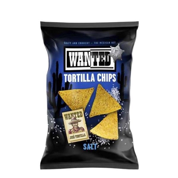 Wanted tortilla crisps with salt 200 gr x 10 pc