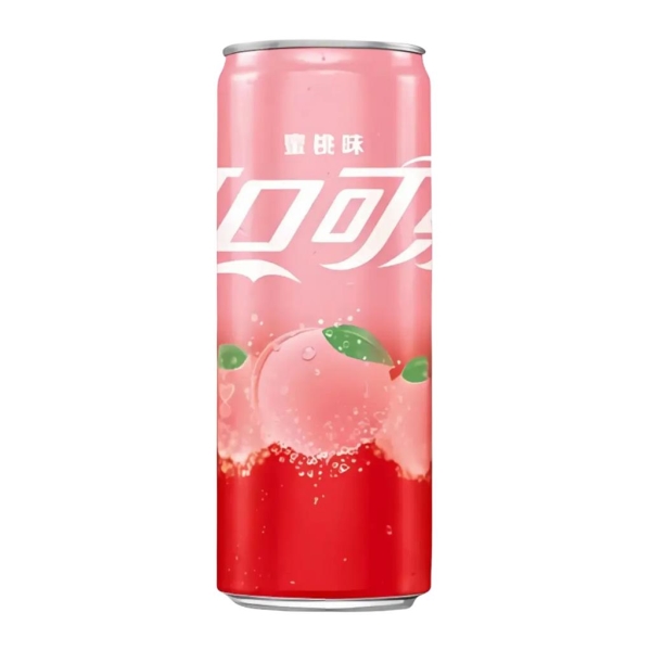 Coca-Cola Peach China 330 ml x 24 pc