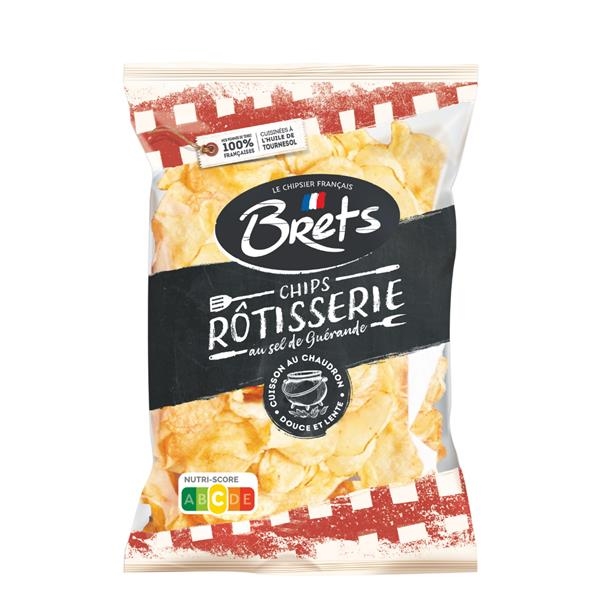 Brets Rôtisserie met Guérande zout 120 gr x 10 st