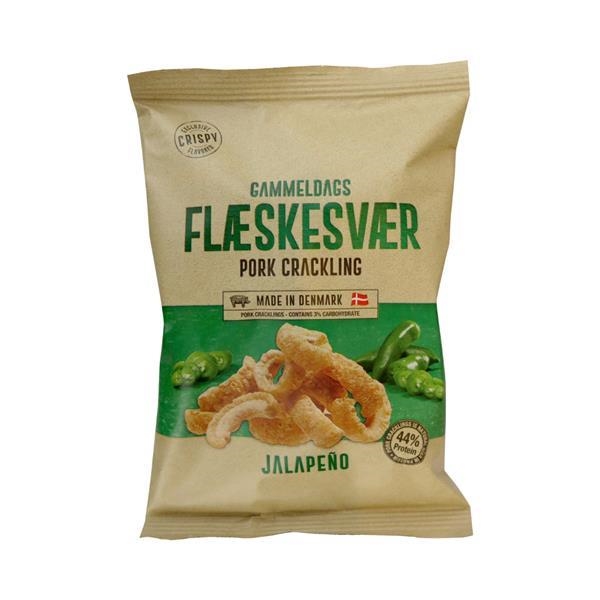 Crispy Pork Crackling Jalapeno 75 gr x 21 st