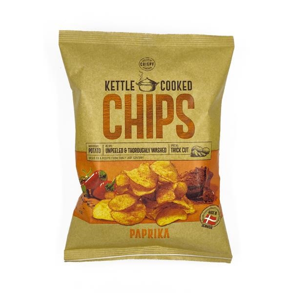 Kettle cooked chips Paprika 150 gr x 8 st