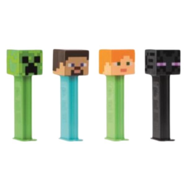 Pez Minecraft zonder opladen 17 gr x 12 st