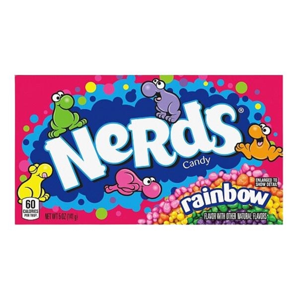 Wonka Nerds rainbow 141gr x 12 st USA