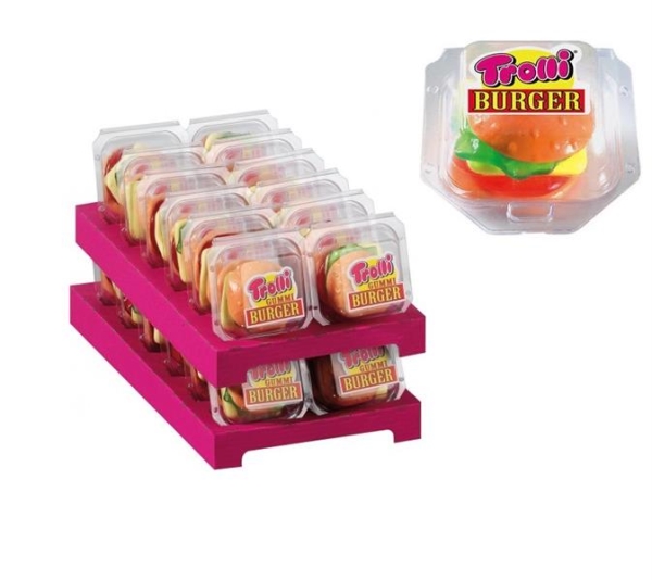 Trolli maxi burger 50 gr x 24 st