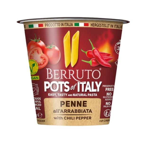 Pasta Berruto - Penne Arrabbiata 70 gr x 8 st