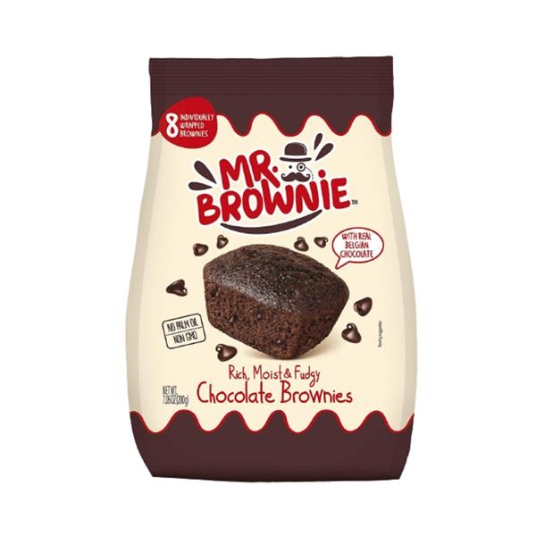 Mr Brownie - Brownies au chocolat belge 200 gr x 12 pc