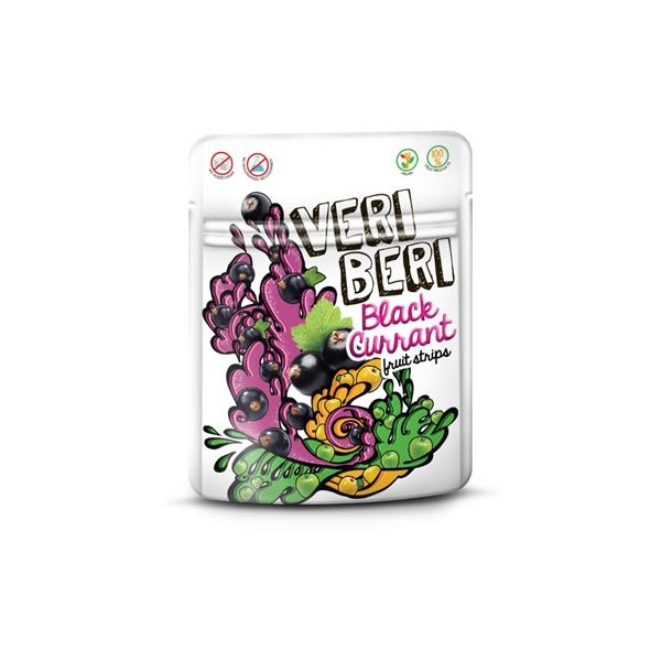 Veri Beri Black Currant fruit strips 50 gr x 28 st
