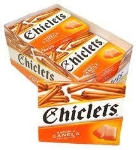 Chiclets cannelle sans sucre 16.8 gr x 14 pc