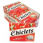 Chiclets aardbei suikervrij x 14 st